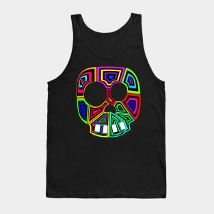 Colorful Skull Tank Top